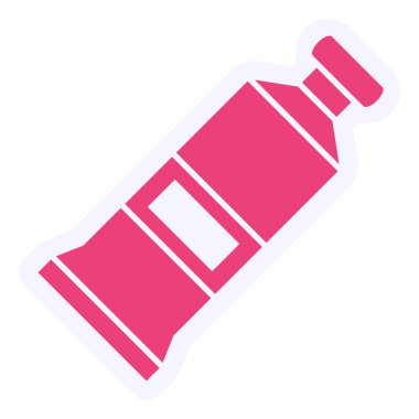 Yapıştırıcı şişesi ikonu. vektör illüstrasyonu