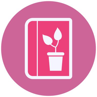 web icon, simple illustration of Plant Pot