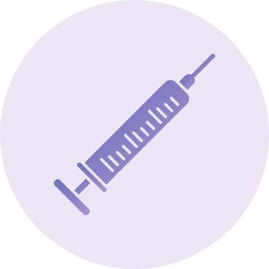 Şırınga ikonu vektör çizimi