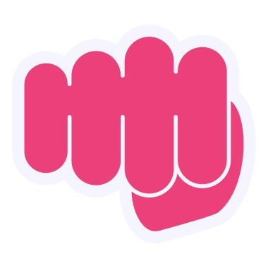 Çizgi film simgesinin vektör çizimi