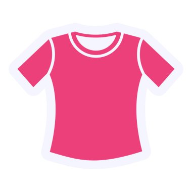 Gömlek. Web simgesi basit illüstrasyon