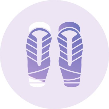 flip flops vektör simgesi