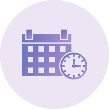 Süre bitimi Vektör Kabartma Simgesi Tasarımı