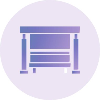 Modern b 'nin vektör illüstrasyonu eksik simgesi