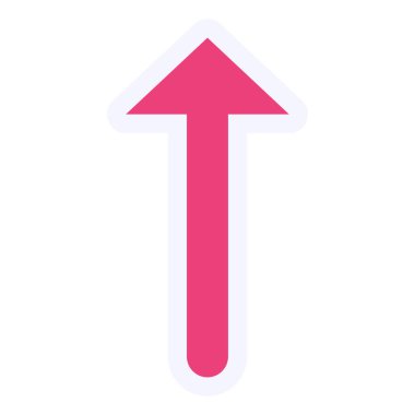 ok simgesinin vektör illüstrasyonu