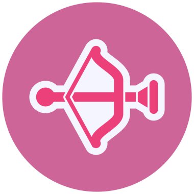 Oyuncak Okçuluğu Vektör Sembol Tasarımı