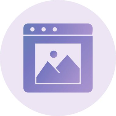 Web Tasarım Vektörü Sembol Tasarımı 