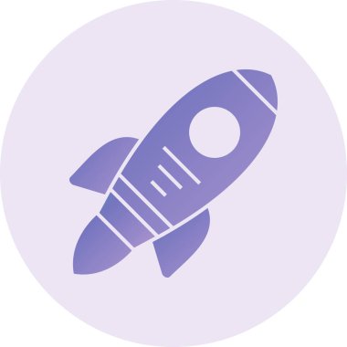 Uzay gemisi vektör çizim 