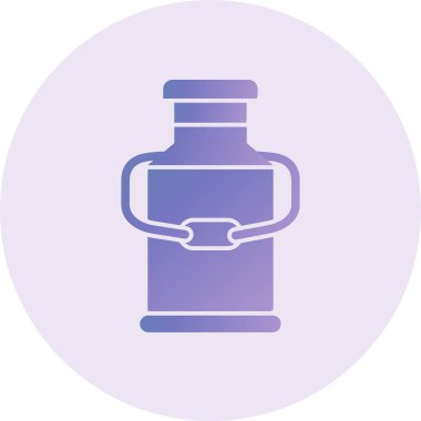 Süt kutusu. Vektör illüstrasyonu