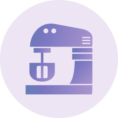 Karıştırıcı modern simge vektör illüstrasyonu