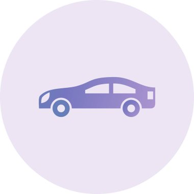 araba modern simge vektör illüstrasyonu