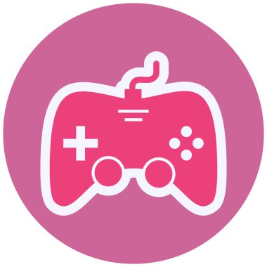 Oyun kolu. Web simgesi basit illüstrasyon