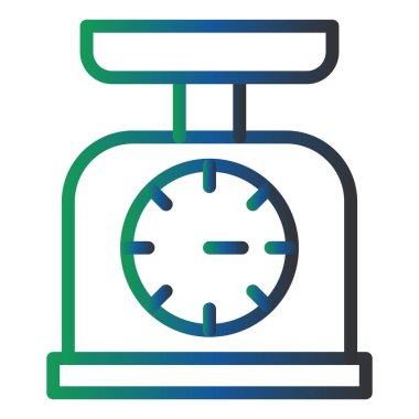 scales. web icon simple design. Weight Scale