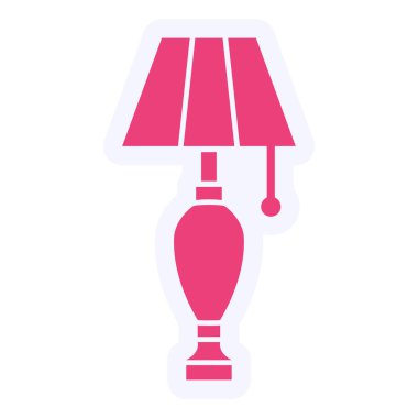 Lamba simgesinin vektör illüstrasyonu 