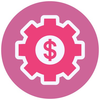 Teçhizat Web simgesi basit illüstrasyon 