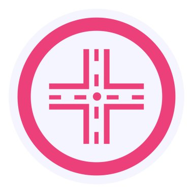 Artı boyut. Web simgesi basit illüstrasyon