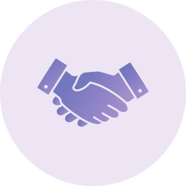 El sıkışma simgesi, vektör illüstrasyonu