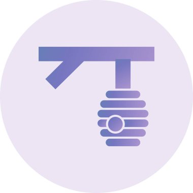 Arı kovanı simgesinin vektör çizimi