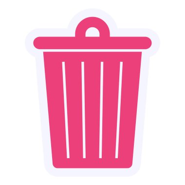 Çöp kutusu. Basit tasarım