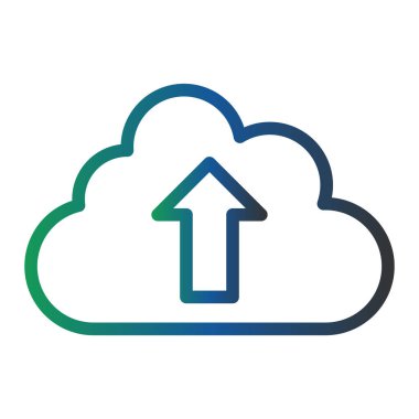 network Cloud Upload, cloud illustration