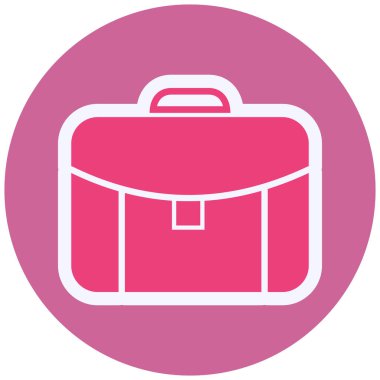 briefcase, web icon simple illustration