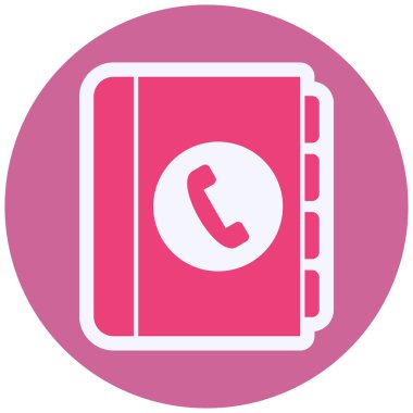 Kitap simgesinin vektör illüstrasyonu 