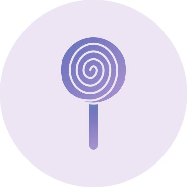 Lolipop vektör simgesi çizimi