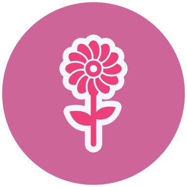 simple and beautiful illustration of flower with petals 