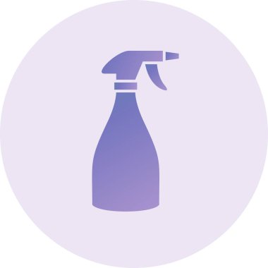 bottle. web color icon simple illustration