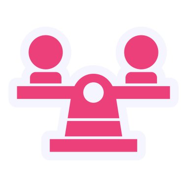 Balance vector icon for personal and commercial use