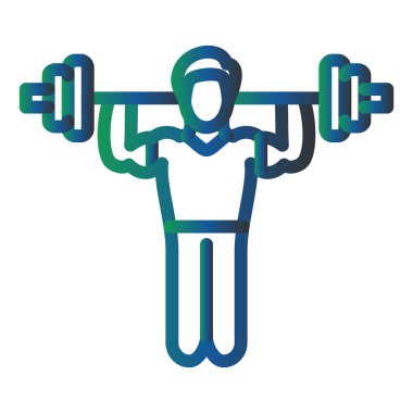 Shoulder Exercise vector icon
