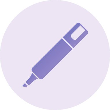 kalem simgesi vektör illüstrasyonu