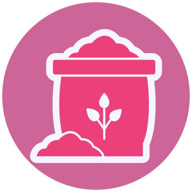 agriculture vector web flat icon