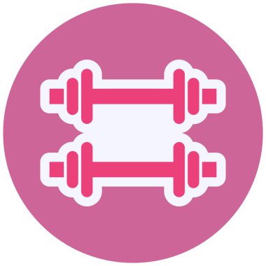 Dambıl. Web simgesi basit tasarım