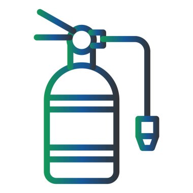 Söndürücü Vektör Sembol Tasarımı 