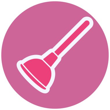 Mutfak gereçleri düz vektör simgesi