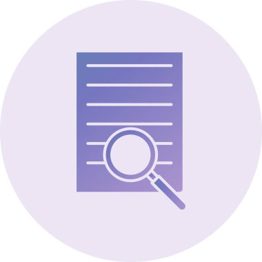 Arama simgesinin vektör illüstrasyonu