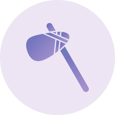 axe icon modern simple illustration 
