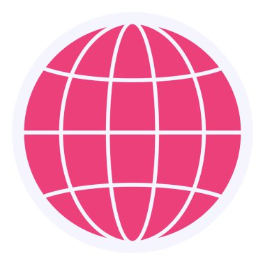 Web sitesi simgesinin vektör illüstrasyonu