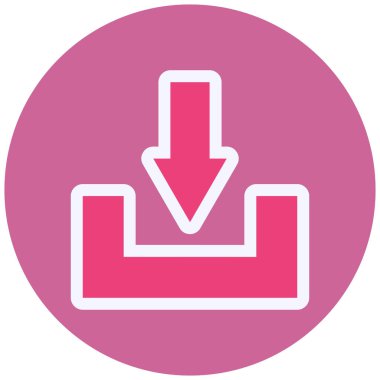 Dosya simgesinin vektör illüstrasyonu