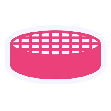 ragbi topu ikon vektör illüstrasyon tasarımı