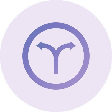 vector illustration of Split icon