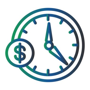 Business concept. Simple icon isolated on background.