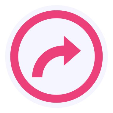 ok simgesi vektör illüstrasyonu