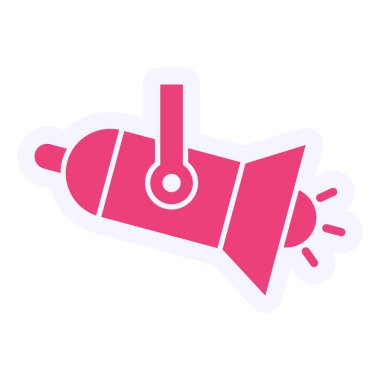 Çizgi film modern simgesinin vektör illüstrasyonu