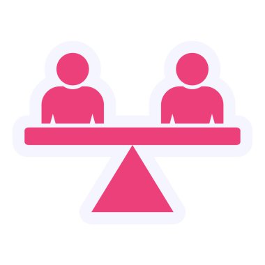 Stability vector glyph color icon