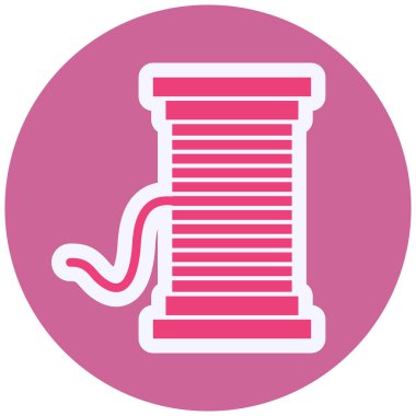 unique vector illustration of a beautiful pink ribbon