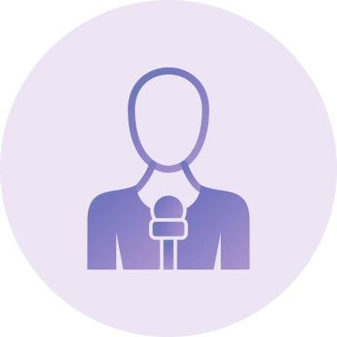 Modern simgenin vektör illüstrasyonu