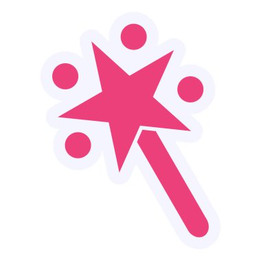 Yıldız. Web simgesi basit illüstrasyon