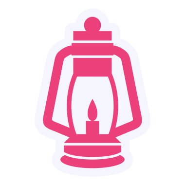 Fener. Web simgesi basit tasarım